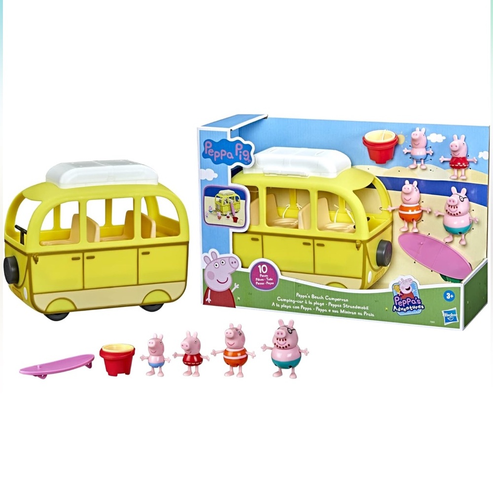 Peppa Pig Yellow Adventure Van Playset